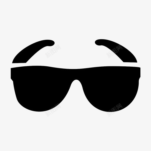 太阳镜眼镜眼科图标svg_新图网 https://ixintu.com 光学 太阳镜 眼科 眼镜 阅读眼镜