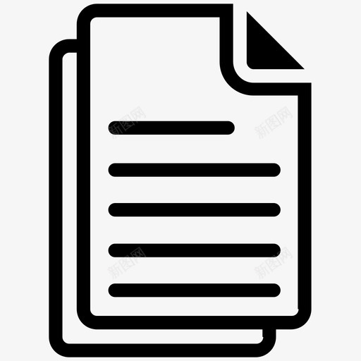 文件报告表格图标svg_新图网 https://ixintu.com 报告 文件 科学和技术字形图标集 表格