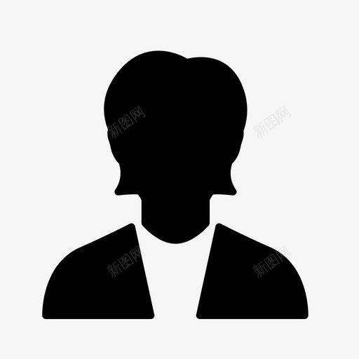 员工就业人力图标svg_新图网 https://ixintu.com 人力 办公室职员 员工 就业
