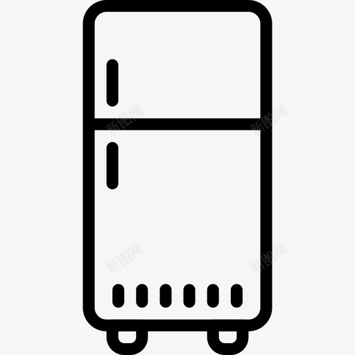 冰箱电器设备图标svg_新图网 https://ixintu.com 冰箱 厨房 厨房物品概述 电器 设备