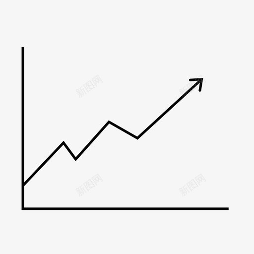 生长图图表曲线图图标svg_新图网 https://ixintu.com 图表 曲线图 生长图