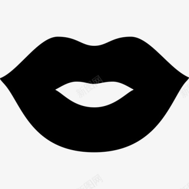 女人的嘴唇形状做我的情人图标图标