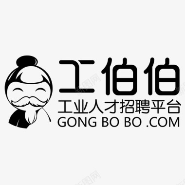 圆形LOGO标注图标