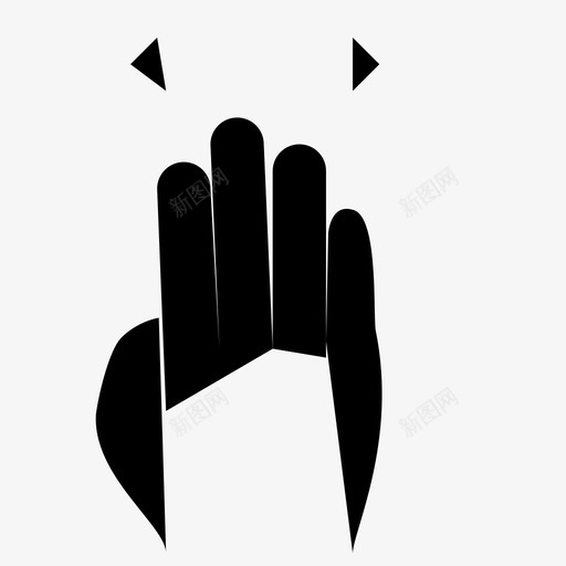 gesture_4f-horizotal-draginsvg_新图网 https://ixintu.com gesture_4f-horizotal-dragin