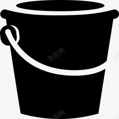 桶罐头塑料图标图标