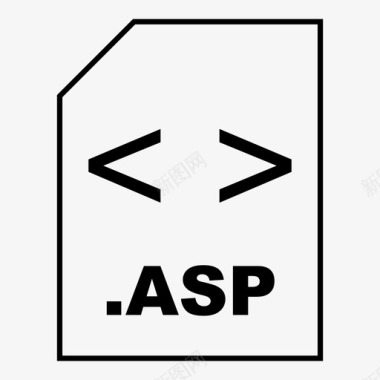 asp活动服务器页文件图标图标