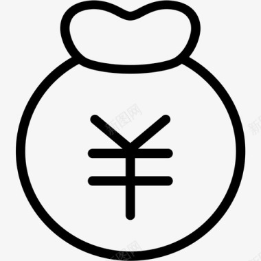 钱袋icon图标