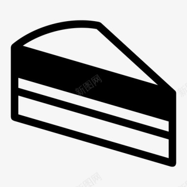 蛋糕奶油蛋糕甜点图标图标