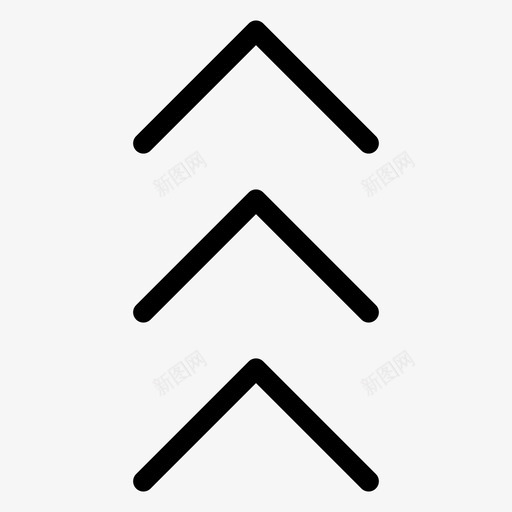 向上箭头跟随队列图标svg_新图网 https://ixintu.com 向上箭头 导航箭头papt 跟随 队列 顶部