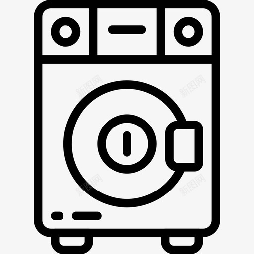 洗衣机开电器洗衣机图标svg_新图网 https://ixintu.com 家用自动化概述 洗衣机 洗衣机开 电器