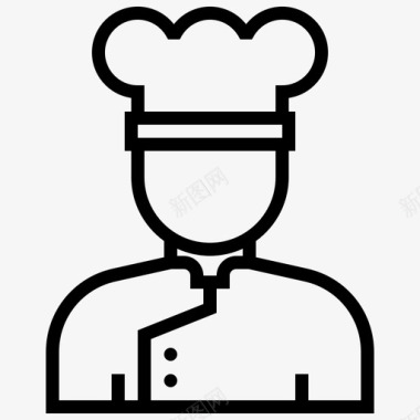 人物头像人物厨师图标图标