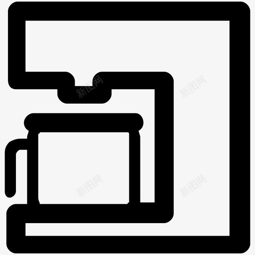 Coffee machinesvg_新图网 https://ixintu.com Coffee machine