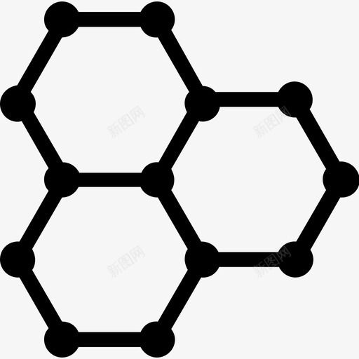 电子原子分子图标svg_新图网 https://ixintu.com 分子 原子 电子 科学 科学和技术字形图标集