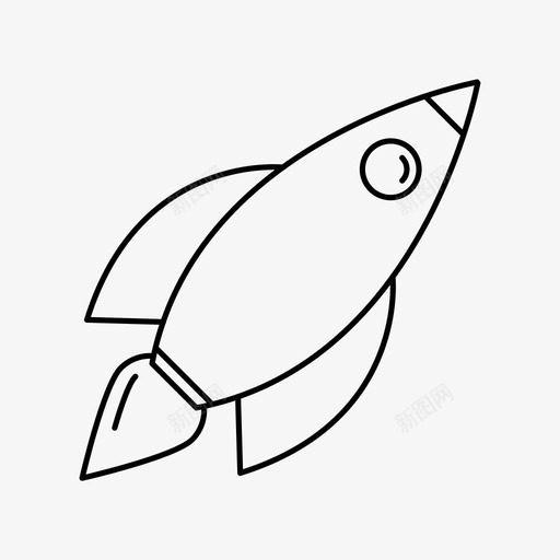 火箭发射火箭发射图标svg_新图网 https://ixintu.com 发射 太空 开始 火箭 火箭发射