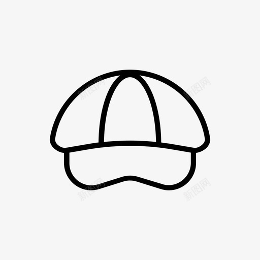 帽子时装衣服图标svg_新图网 https://ixintu.com 帽子 时装 棒球帽 衣服