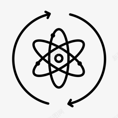 可持续科学保护生态学图标图标