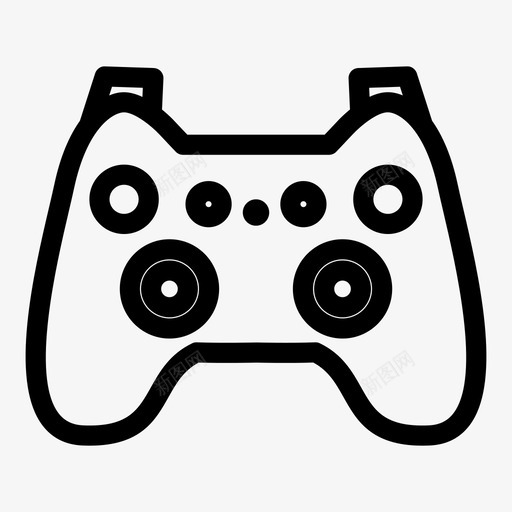 游戏板控制器视频游戏图标svg_新图网 https://ixintu.com 控制器 游戏板 视频游戏