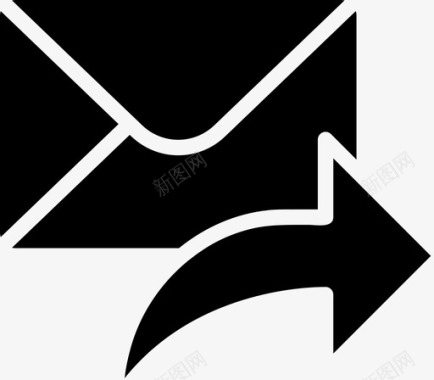 回复邮件信封信件图标图标