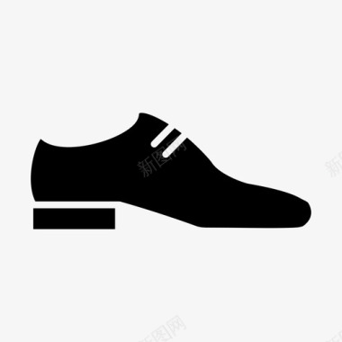鞋礼服鞋正式图标图标