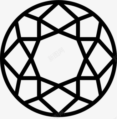 宝石钻石珠宝图标图标
