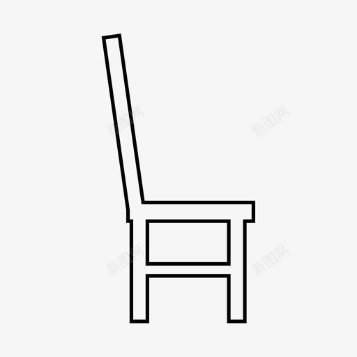 椅子家具座椅图标svg_新图网 https://ixintu.com 家具 座椅 椅子