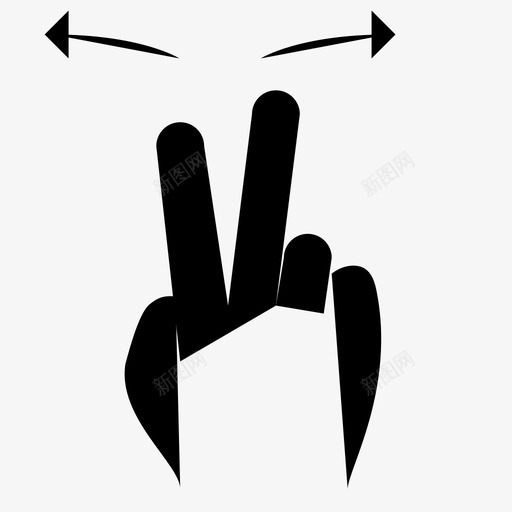 gesture_2f-horizotal-dragsvg_新图网 https://ixintu.com gesture_2f-horizotal-drag