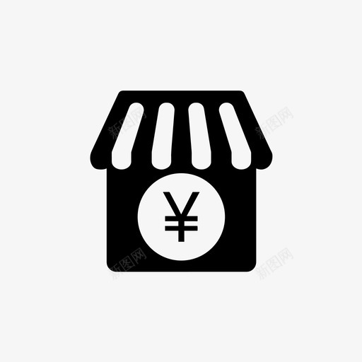 icon market(no)svg_新图网 https://ixintu.com icon market(no)