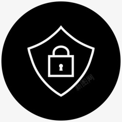 s锁安全防护锁图标高清图片