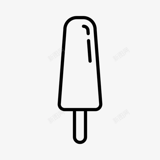 冰棒甜点甜点吧图标svg_新图网 https://ixintu.com 冰棒 冰激凌 夏日 甜点 甜点吧