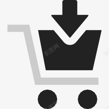 购物车添加到购物篮图标图标