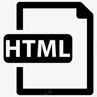 html文件代码编码图标图标