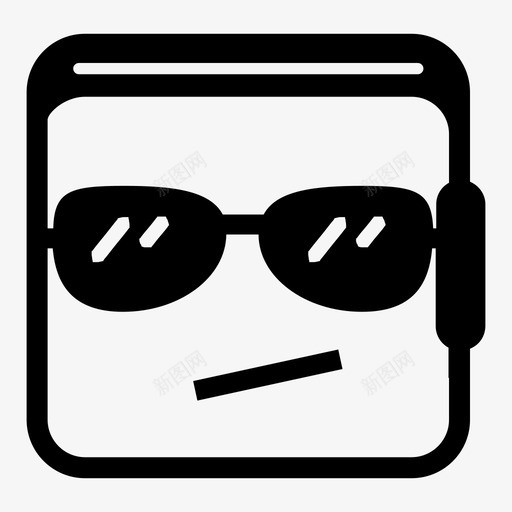 酷钱包现金表情符号图标svg_新图网 https://ixintu.com 储蓄 工资 现金 表情符号 酷钱包 钱 钱字符号