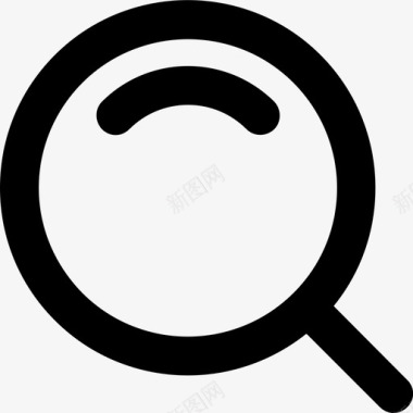 搜索放大镜用户界面套件图标图标