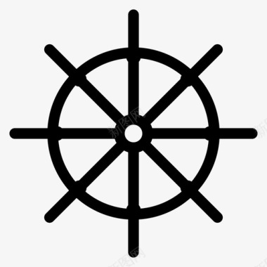 舵船舵船图标图标