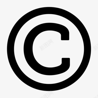 copyright图标