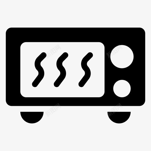 设备器具烹饪图标svg_新图网 https://ixintu.com 器具 微波炉 炉灶 烤箱 烹饪 电子产品图标 设备