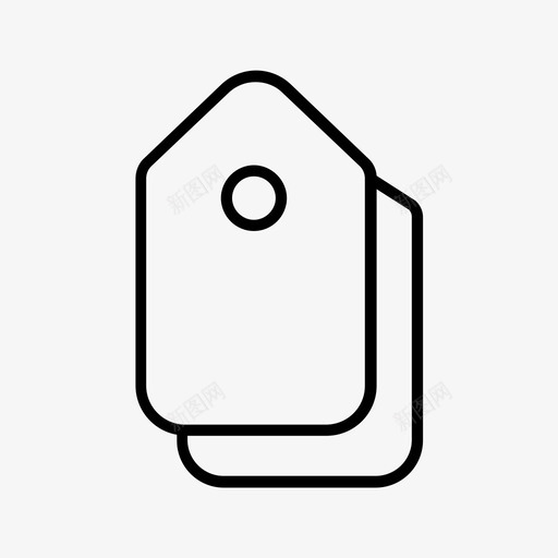 标签价格标签图标svg_新图网 https://ixintu.com 价格标签 标签