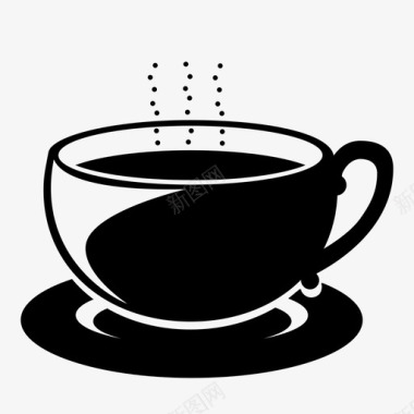 一杯咖啡可可热巧克力图标图标