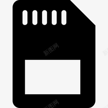 存储卡芯片设备图标图标