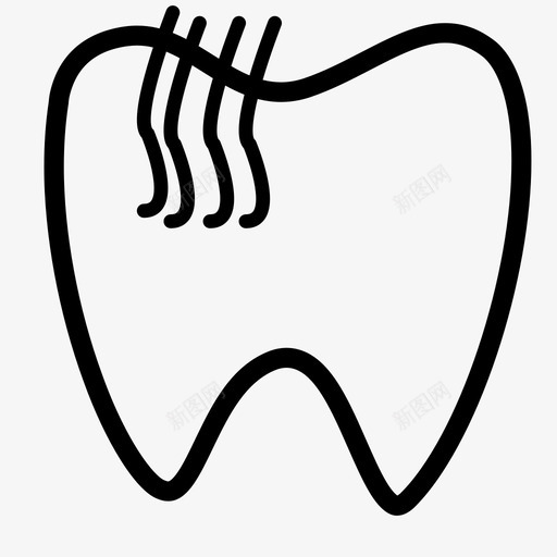 牙齿拥挤svg_新图网 https://ixintu.com 牙齿拥挤