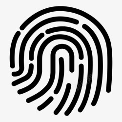 指纹锁图标指纹锁安全图标高清图片