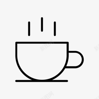咖啡杯图标图标