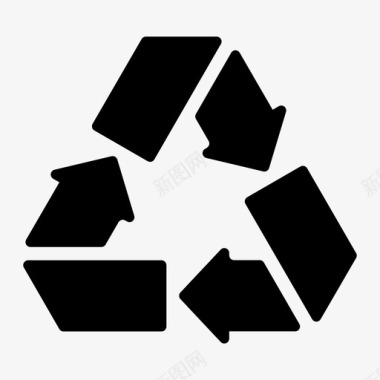 回收转化处置图标图标