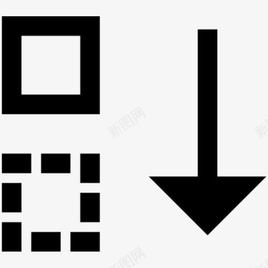 下移-icon图标