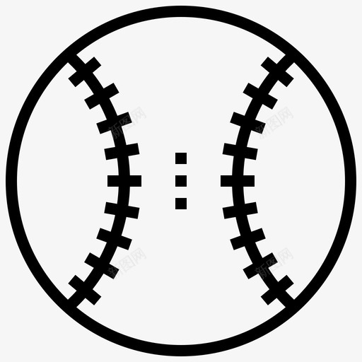 棒球运动图标svg_新图网 https://ixintu.com 棒球运动