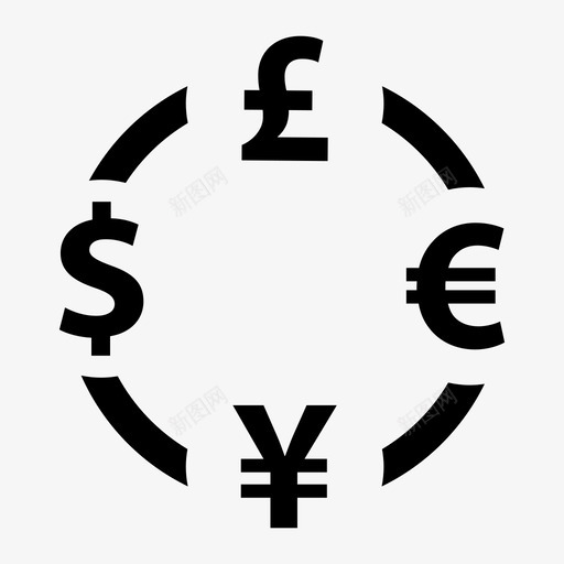 外币兑换2svg_新图网 https://ixintu.com 外币兑换2 Foreign Currency Exchange 2