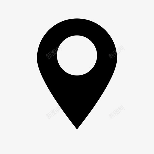 占位符地图位置地图点图标svg_新图网 https://ixintu.com 占位符 图钉 地图位置 地图指针 地图点