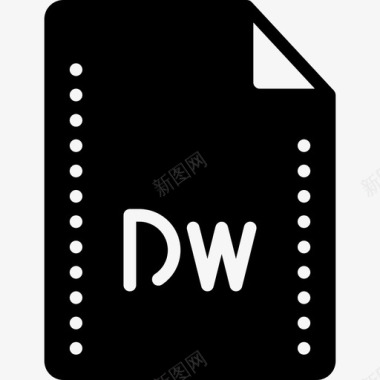 dreamweaver文件文档dw图标图标