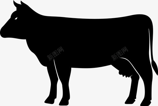 牛动物农场图标图标