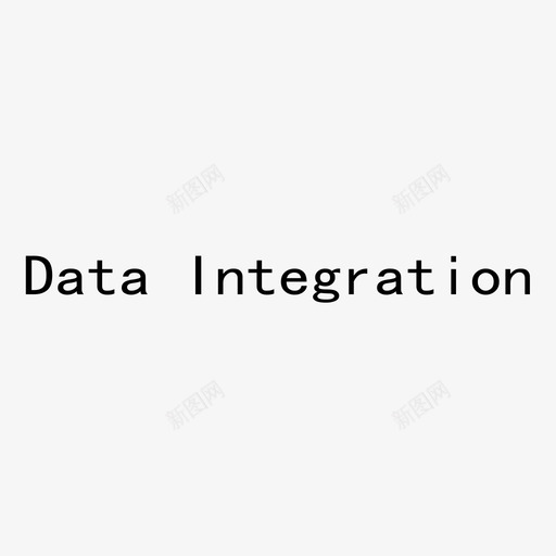 Data Integrationsvg_新图网 https://ixintu.com Data Integration